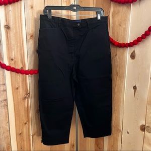 Charter Club Black Capri Slacks
